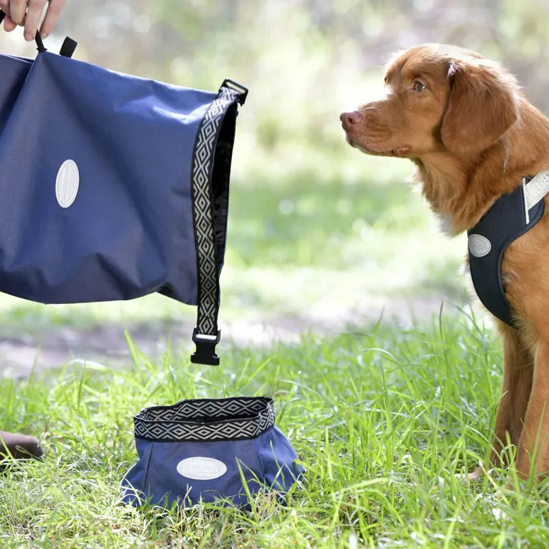WeatherBeeta Explorer Dog Food Portable Bag - Navy