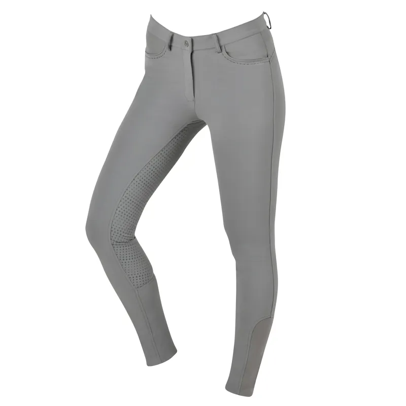 Dublin Shelby Full Seat Ladies Breeches - Latte