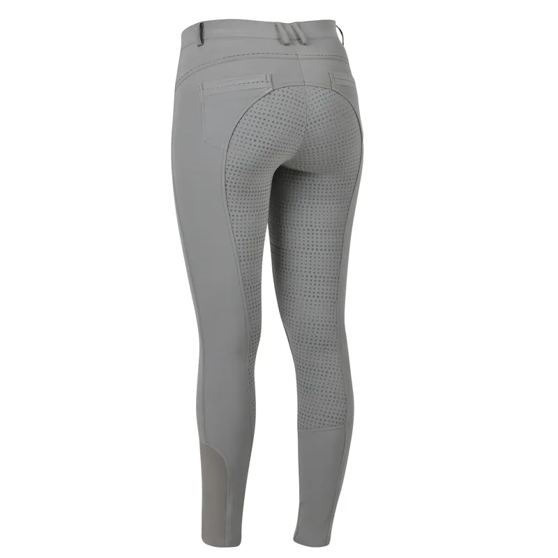 Dublin Shelby Full Seat Ladies Breeches - Latte-1