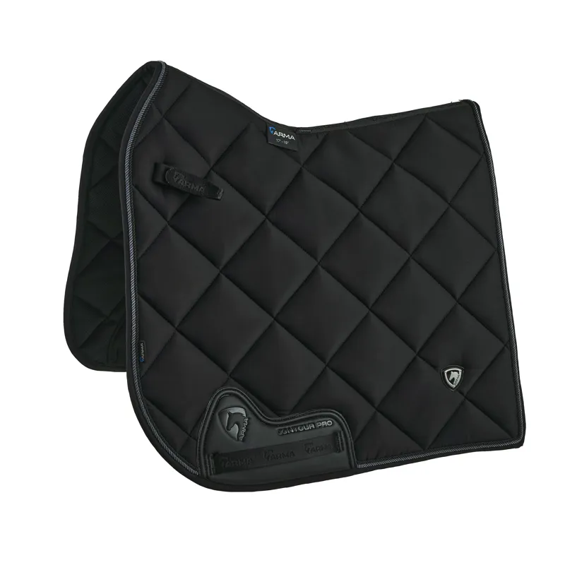 Shires ARMA Classic Dressage Saddlecloth - Black