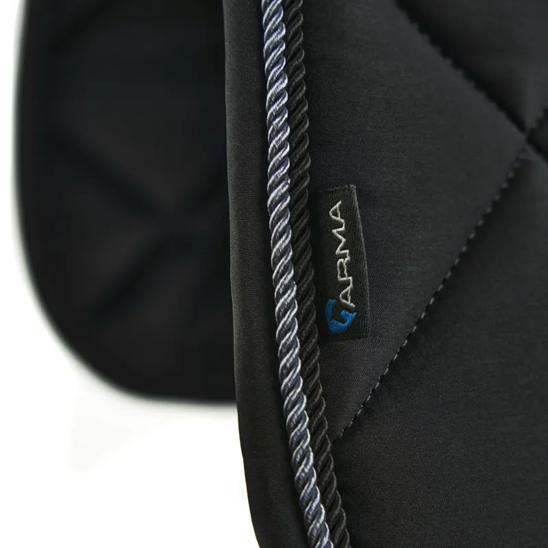 Shires ARMA Classic Dressage Saddlecloth - Black-3
