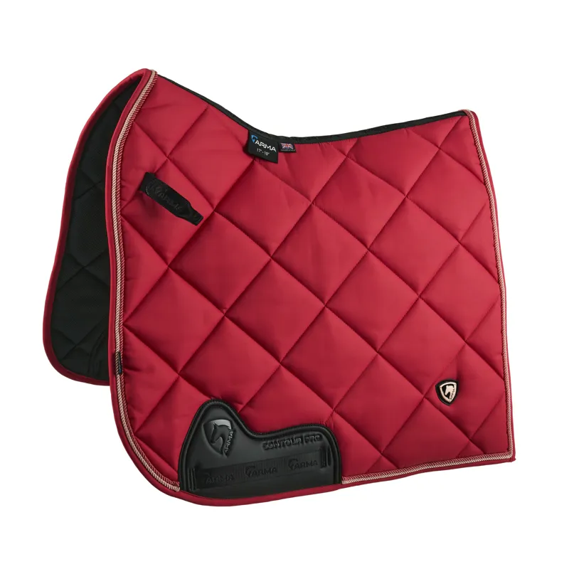 Shires ARMA Classic Dressage Saddlecloth - Coral