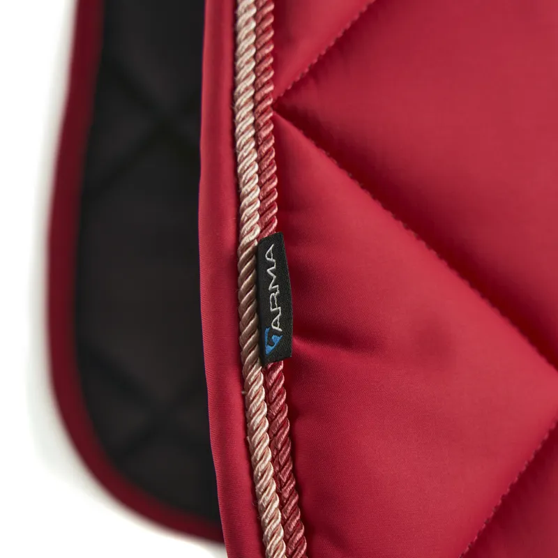 Shires ARMA Classic Dressage Saddlecloth - Coral-4