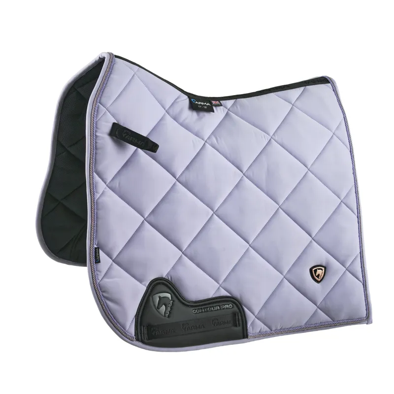 Shires ARMA Classic Dressage Saddlecloth - Lavender