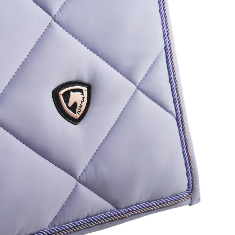Shires ARMA Classic Dressage Saddlecloth - Lavender-4