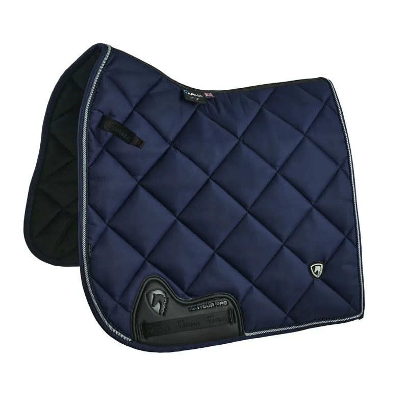 Shires ARMA Classic Dressage Saddlecloth - Navy
