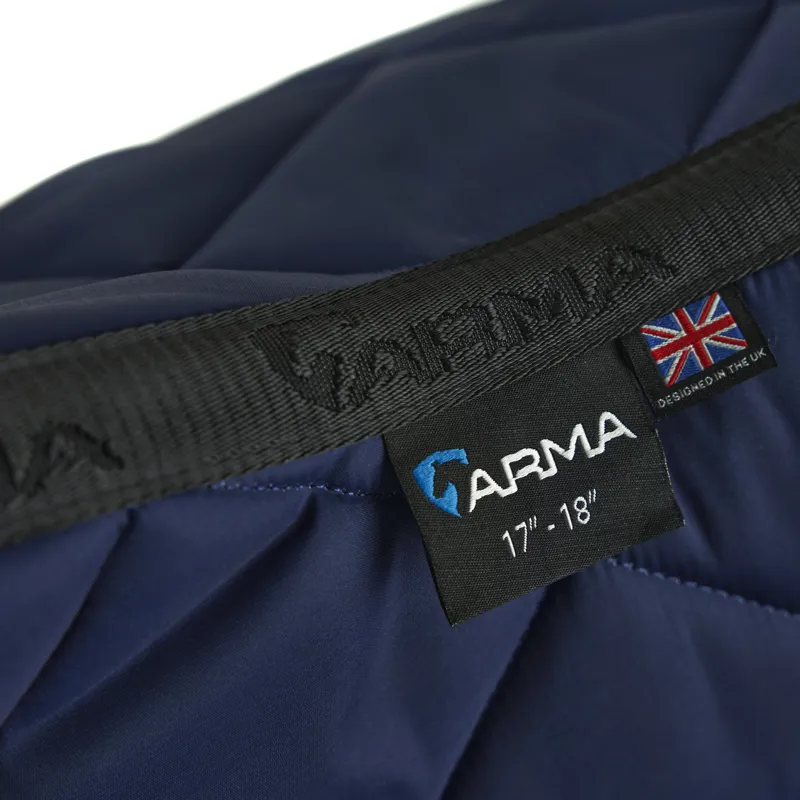 Shires ARMA Classic Dressage Saddlecloth - Navy-2