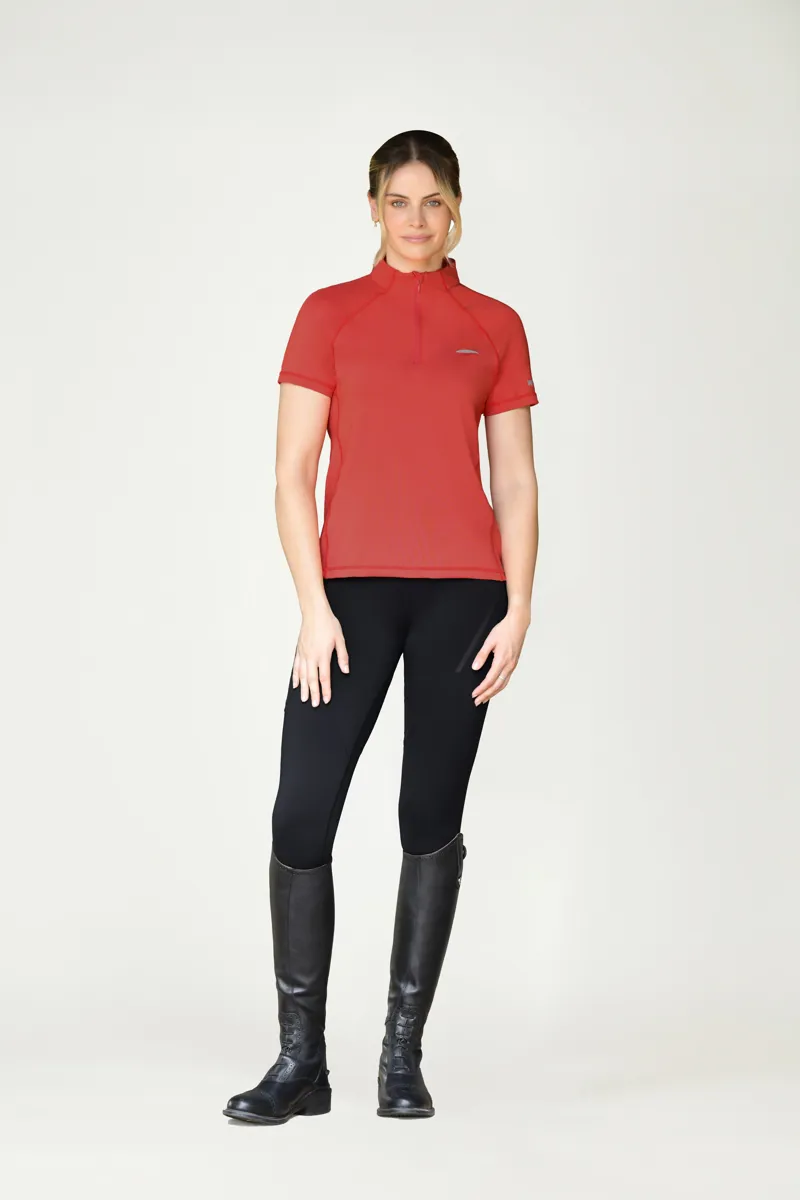 WeatherBeeta Prime Short Sleeve Top - Bittersweet Red