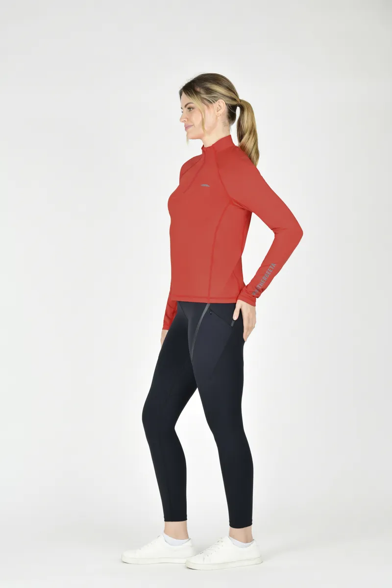 WeatherBeeta Prime Long Sleeve Top - Bittersweet Red-2