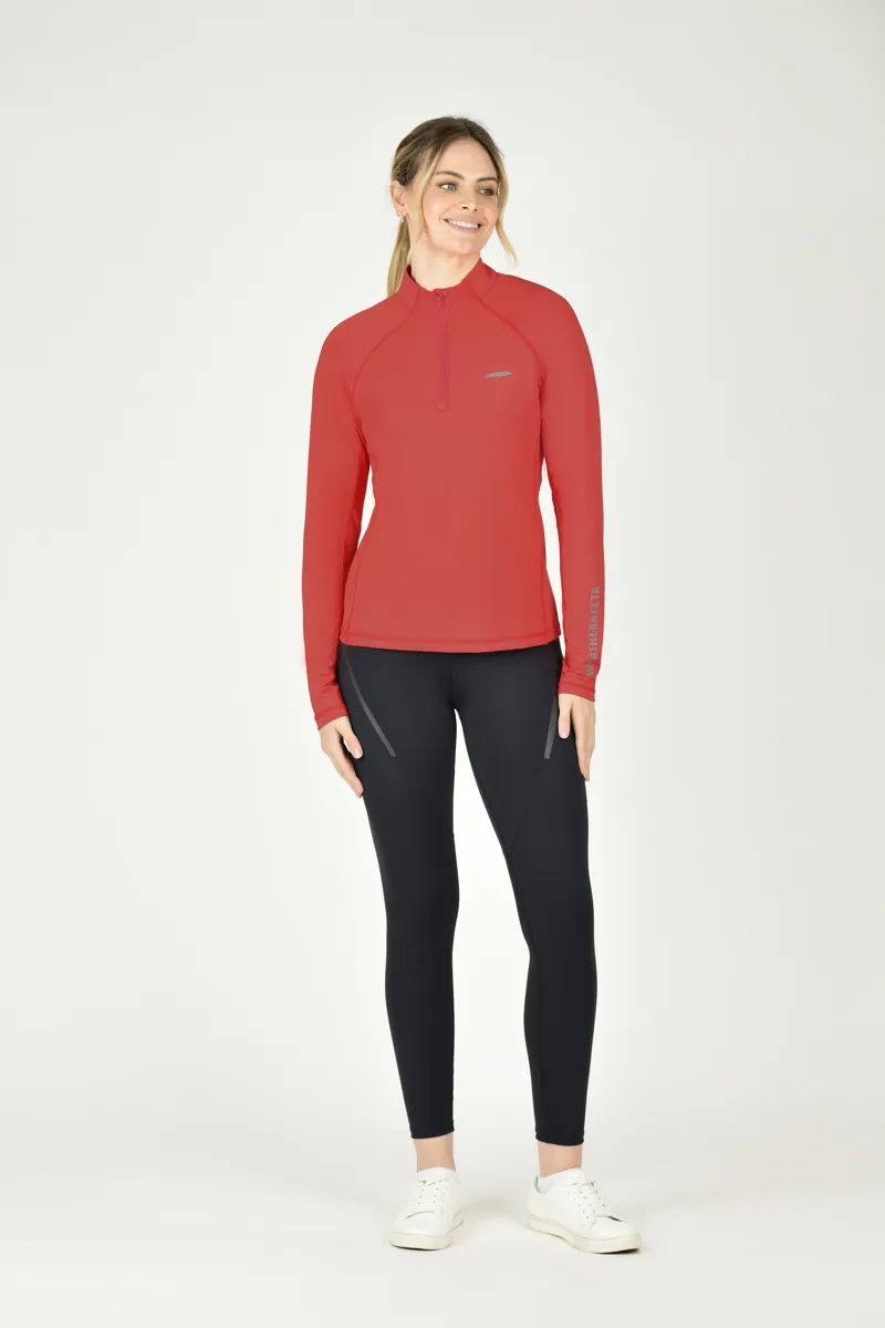 WeatherBeeta Prime Long Sleeve Top - Bittersweet Red