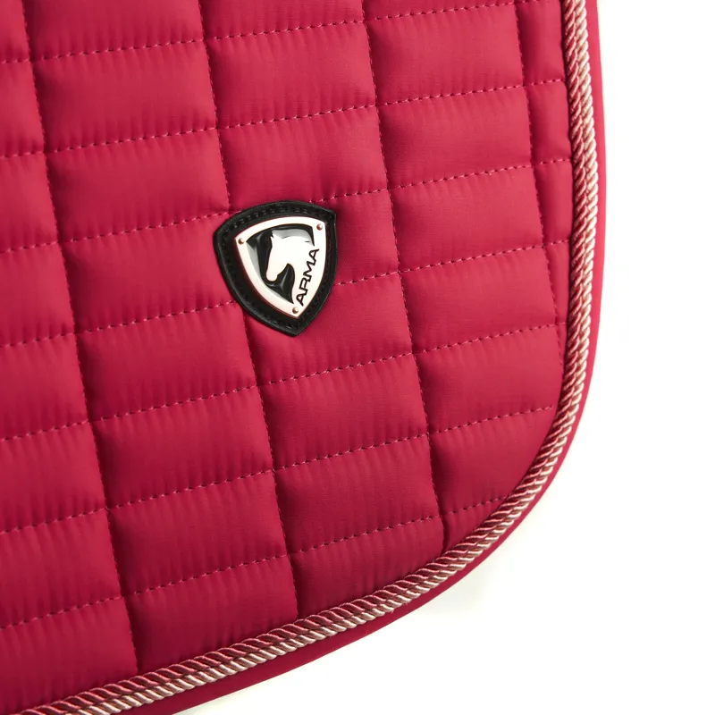 Shires ARMA Classic GP Saddlecloth - Coral-2
