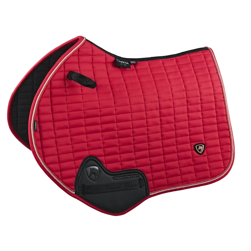 Shires ARMA Classic Jump Saddlecloth - Coral