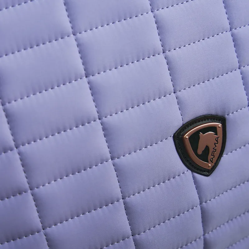 Shires ARMA Classic Jump Saddlecloth - Lavender-3
