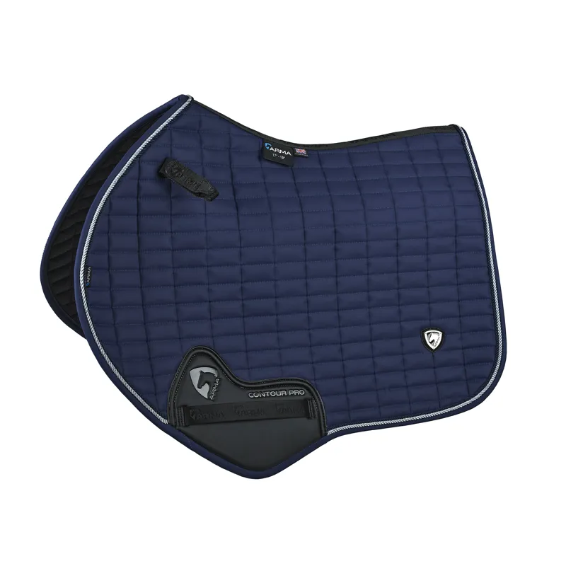 Shires ARMA Classic Jump Saddlecloth - Navy