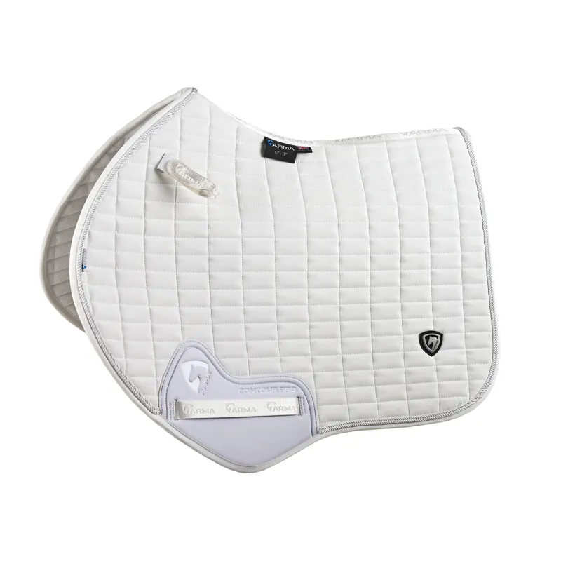 Shires ARMA Classic Jump Saddlecloth - White