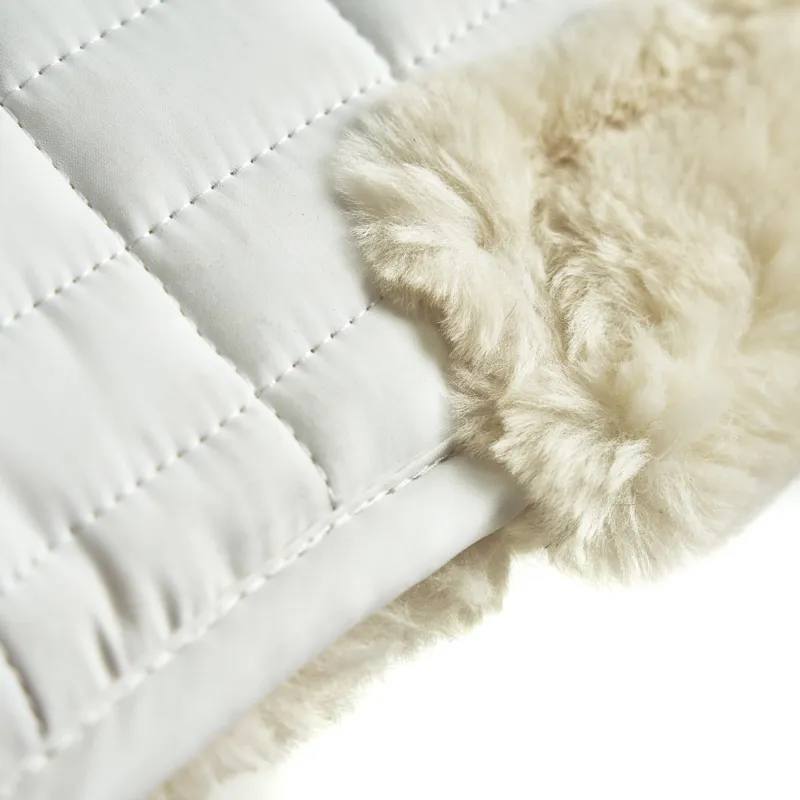 Shires ARMA Classic Half Pad - White-1