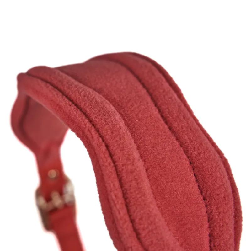 Shires ARMA Comfy Fleece Headcollar and Leadrope - Coral-1
