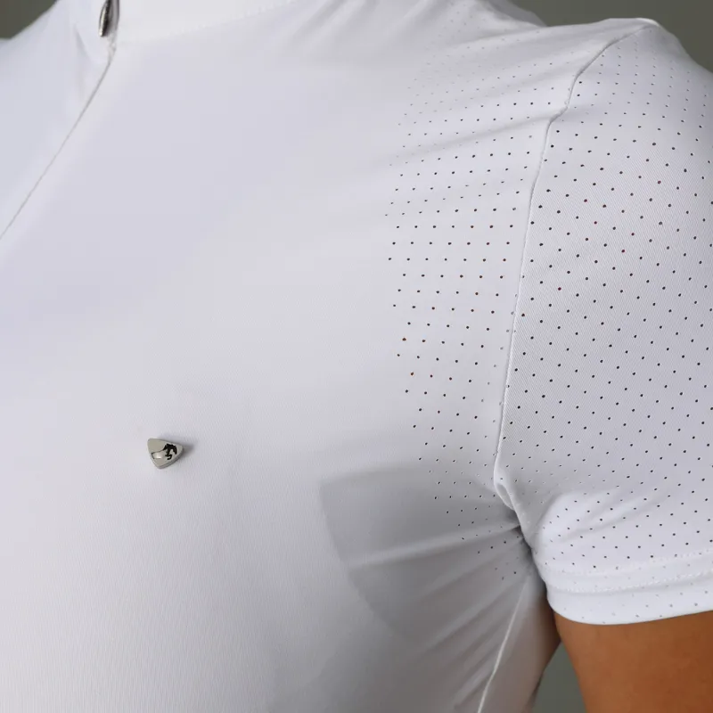 Shires Aubrion Walston Show Shirt - White-3