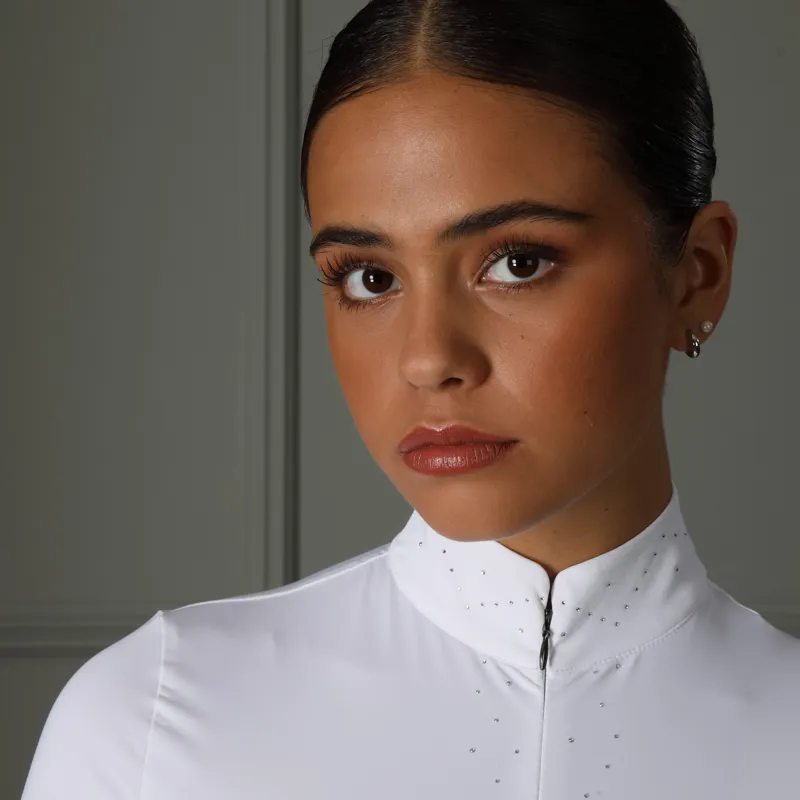 Shires Aubrion Radley Show Shirt - White-1