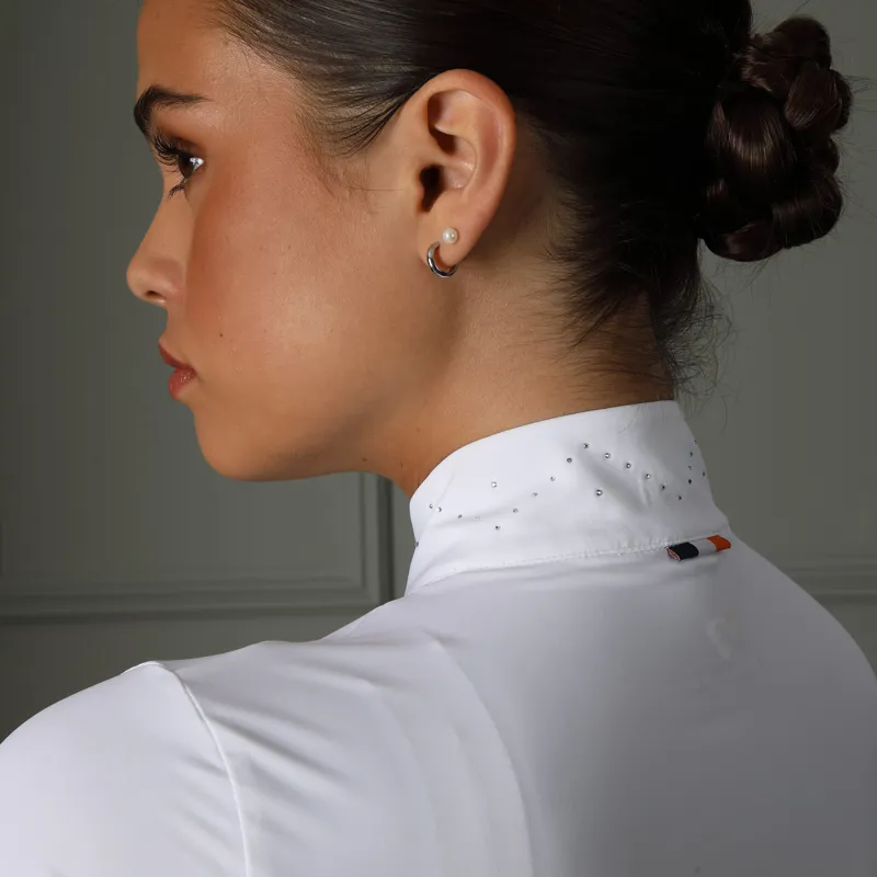 Shires Aubrion Radley Show Shirt - White-4