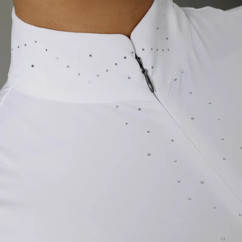 Shires Aubrion Children's Radley Show Shirt - White-2