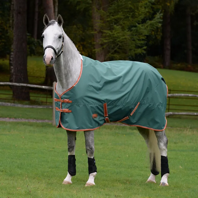 WeatherBeeta ComFiTec Tyro 50g Standard Neck Turnout Rug Plus - Green