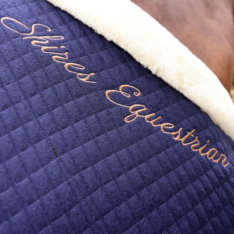 Shires Deluxe Tech Cooler Rug - Navy-2