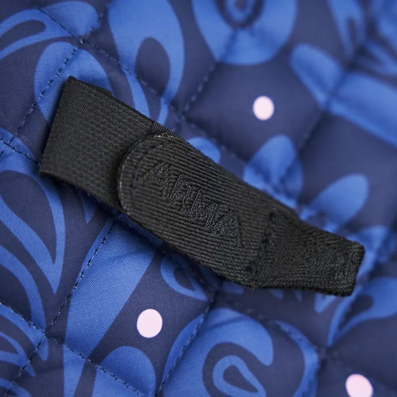 Shires ARMA Hyde Park Saddlecloth - Navy Paisley -1