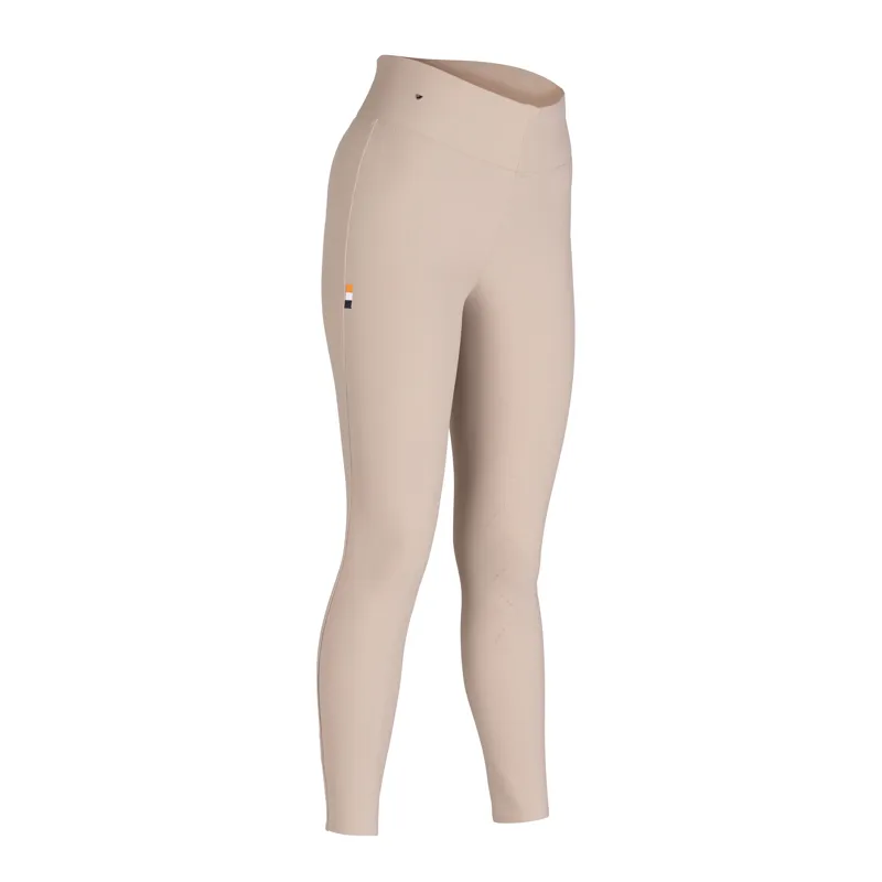 Shires Aubrion Lancaster Riding Tights - Beige-2