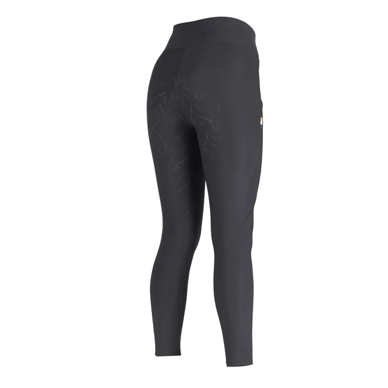 Shires Aubrion Lancaster Riding Tights - Black-3