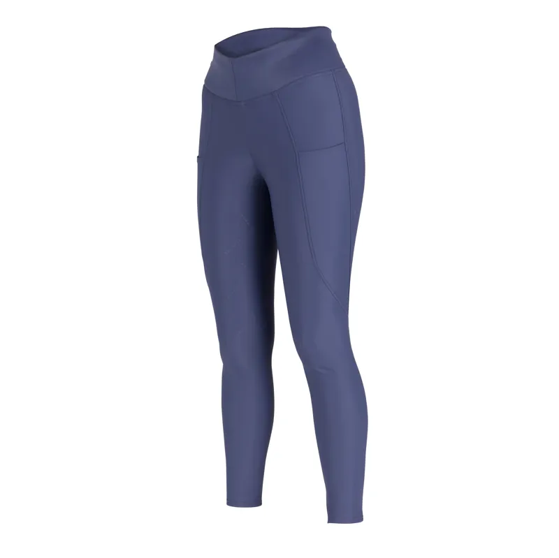 Shires Aubrion Lancaster Riding Tights - Navy-1