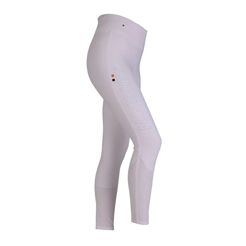 Shires Aubrion Optima Air Riding Tights - White