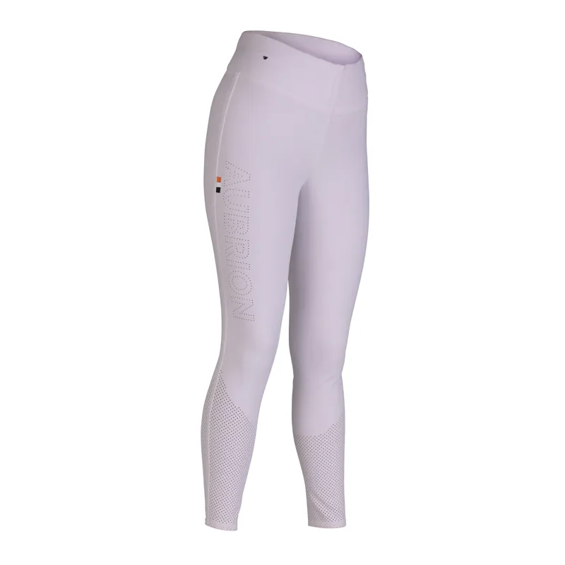 Shires Aubrion Optima Air Riding Tights - White-1