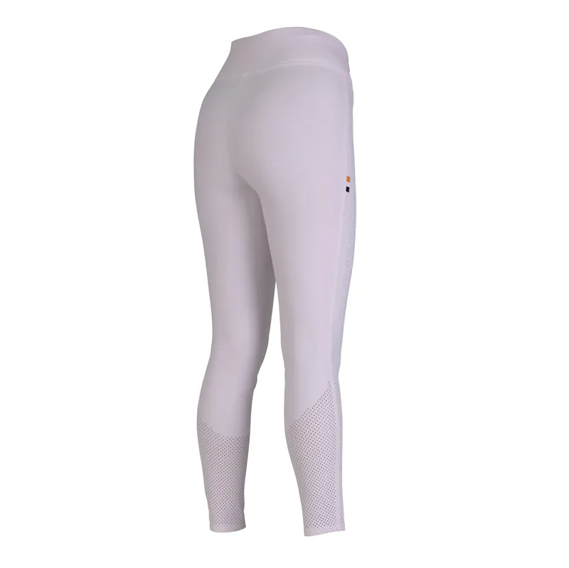 Shires Aubrion Optima Air Riding Tights - White-3