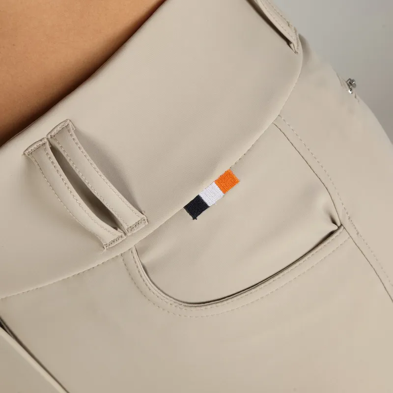 Shires Aubrion Optima Pro Breeches - Beige-7