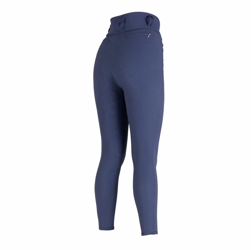 Shires Aubrion Optima Pro Breeches - Navy-3