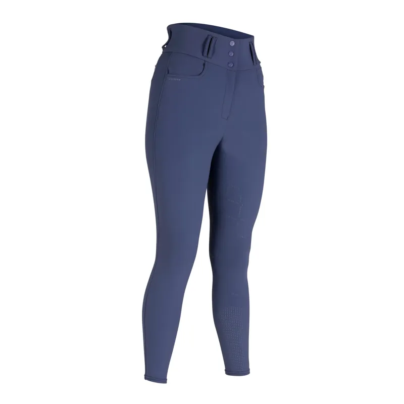 Shires Aubrion Optima Pro Breeches - Navy - 28 Inch-1