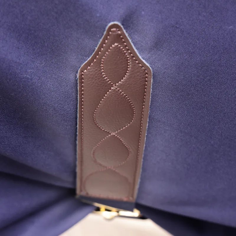 Shires Deluxe Stable Sheet - Navy-4