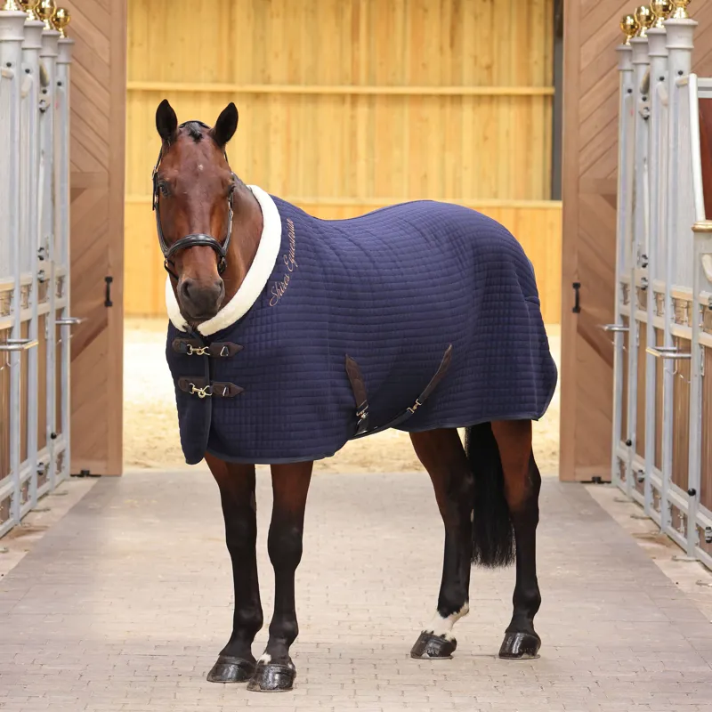 Shires Deluxe Tech Cooler Rug - Navy
