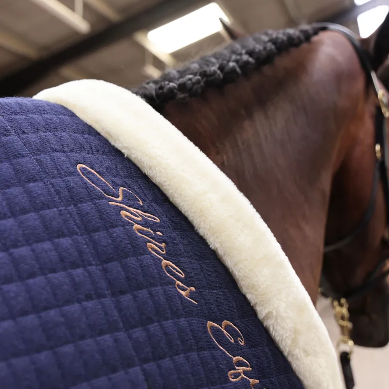 Shires Deluxe Tech Cooler Rug - Navy-1