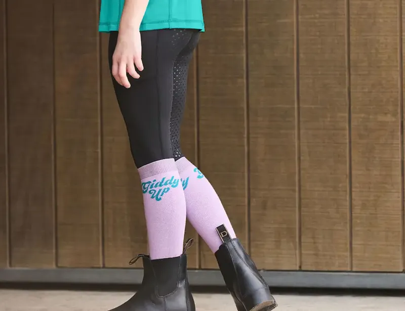 Dublin Kids Single Pack Socks - Giddy Up-1