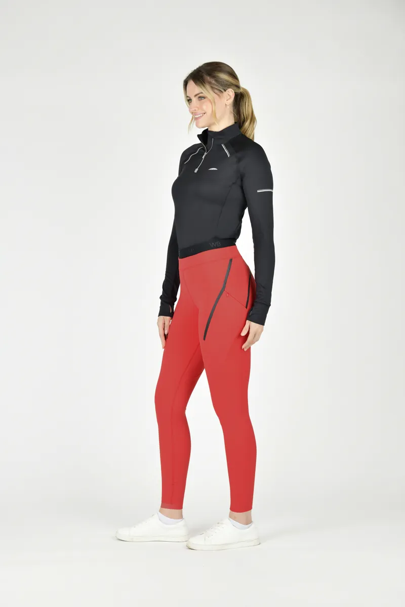 WeatherBeeta Toulon Lifestyle Tights - Bittersweet Red-3