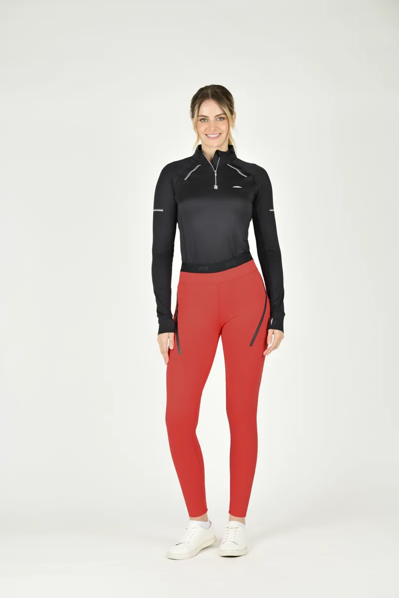 WeatherBeeta Toulon Lifestyle Tights - Bittersweet Red-4