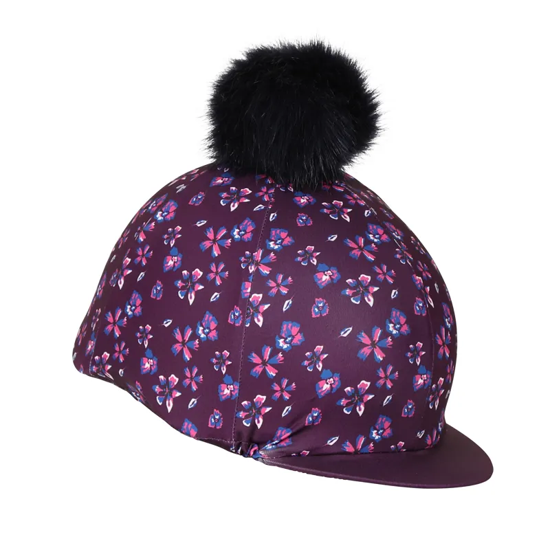 Shires Aubrion Children's Hyde Park Hat Cover - Flower -1