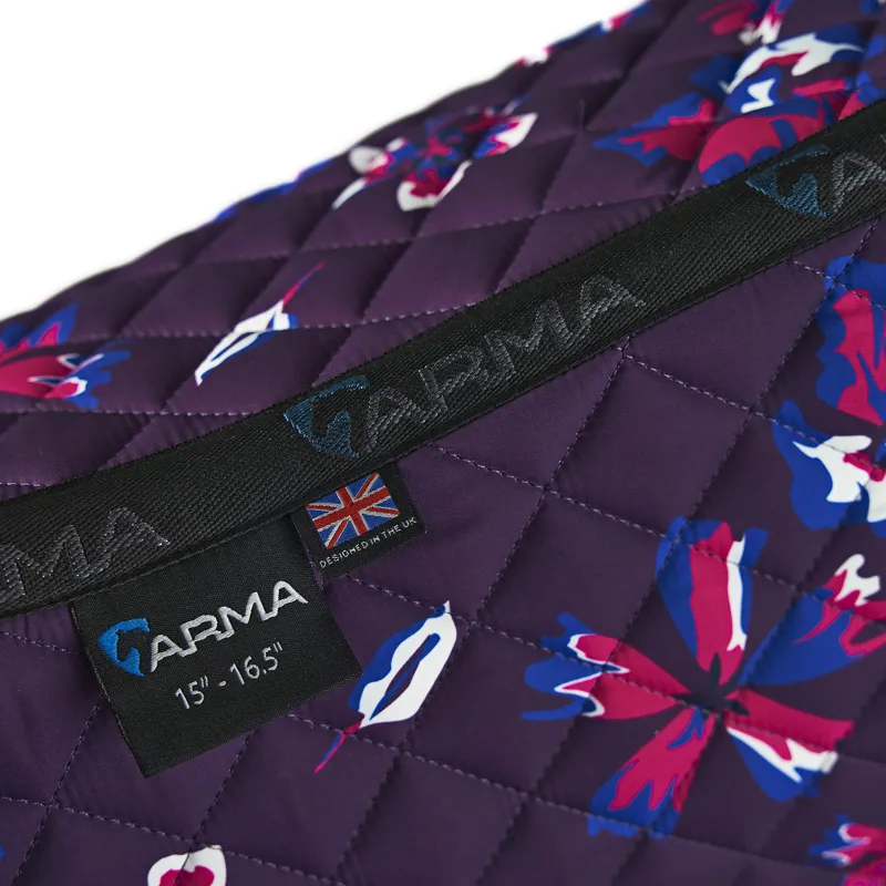 Shires Aubrion Children's Hyde Park Saddlecloth - Flower-3