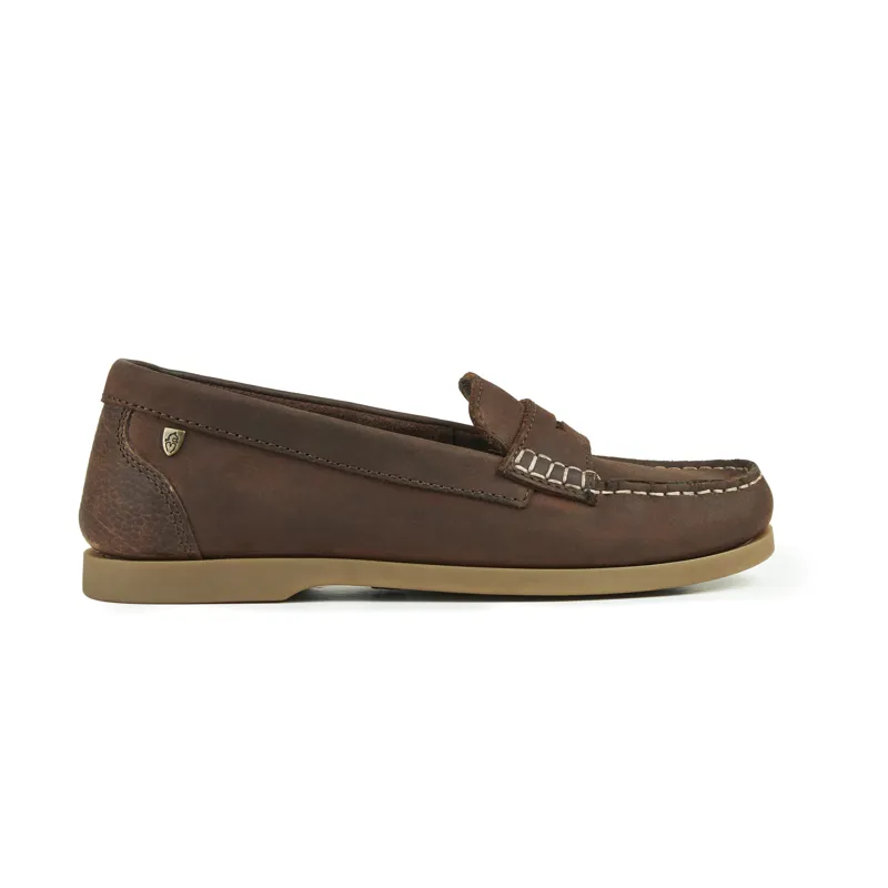 Shires Moretta Forli Deck Shoes - Brown-1