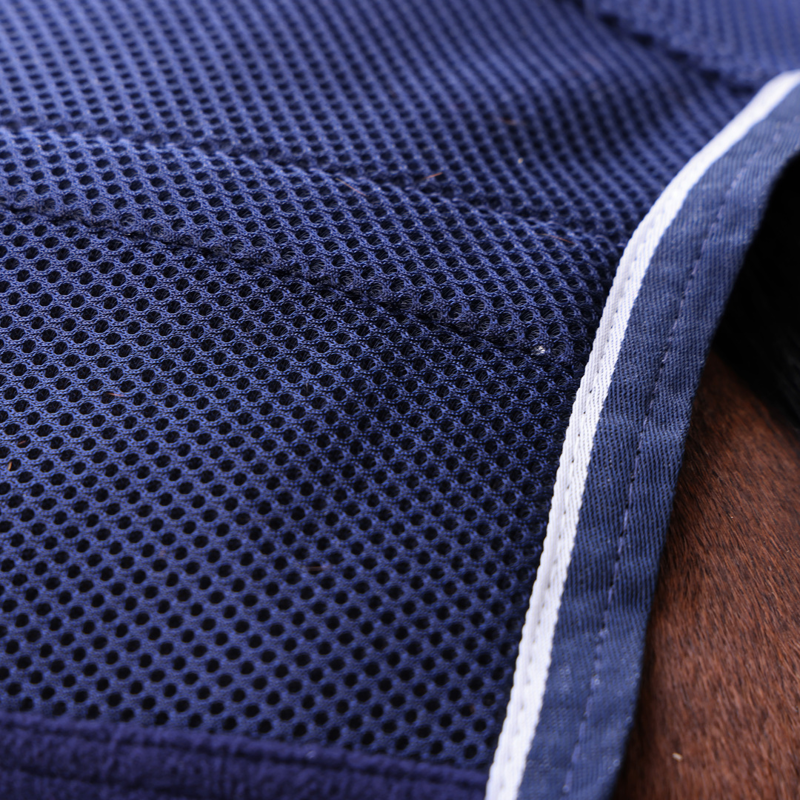 Shires Tempest Original All-Season Air Motion Cooler Rug - Navy-4