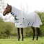 WeatherBeeta ComFiTec Zephyr Plus Mesh Combo Neck Fly Rug - Silver/Blue/Lemon