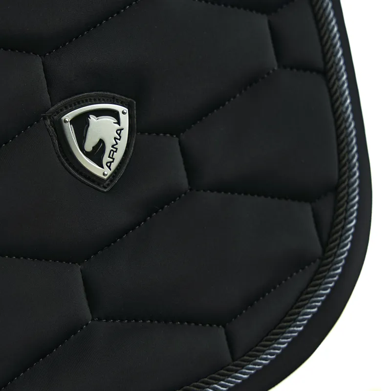 Shires ARMA Eltar Jump Saddlecloth - Black-3