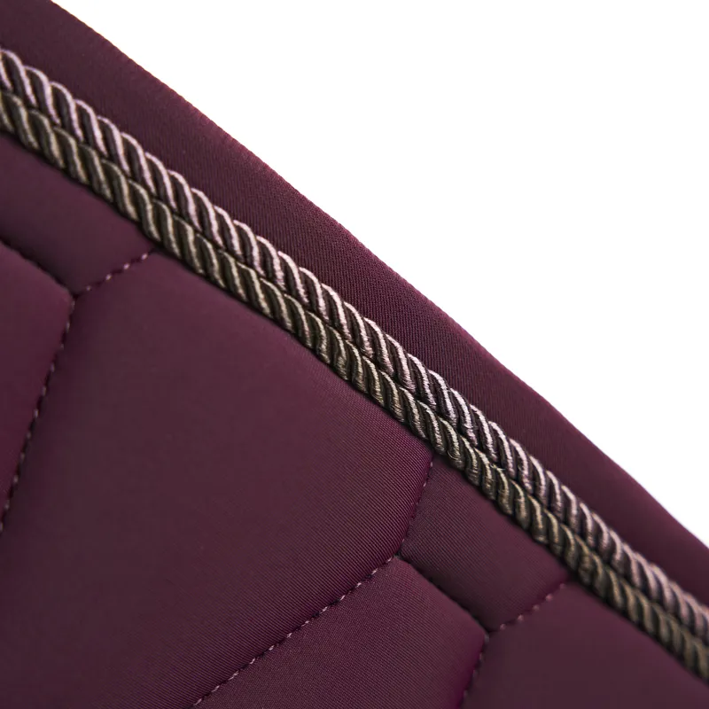 Shires ARMA Eltar Jump Saddlecloth - Black Cherry-3